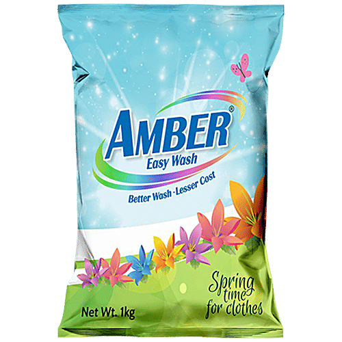 Buy Amber Easy Wash Detergent Powder With Advanced Technology, For