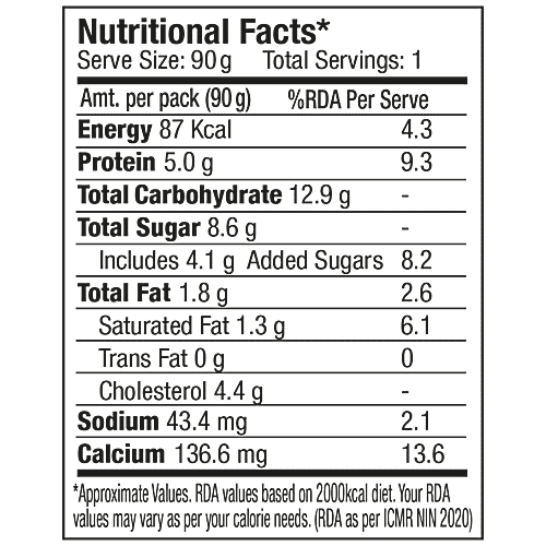 Epigamia  Greek Yogurt - High Protein, Rose & Lychee, 90 g  