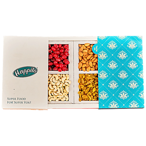 Buy Happilo Dry Fruit Celebrations Gift Box Poppy Online at Best