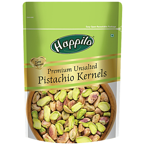 Buy Happilo Premium Unsalted Pistachio Kernels Online at Best Price of