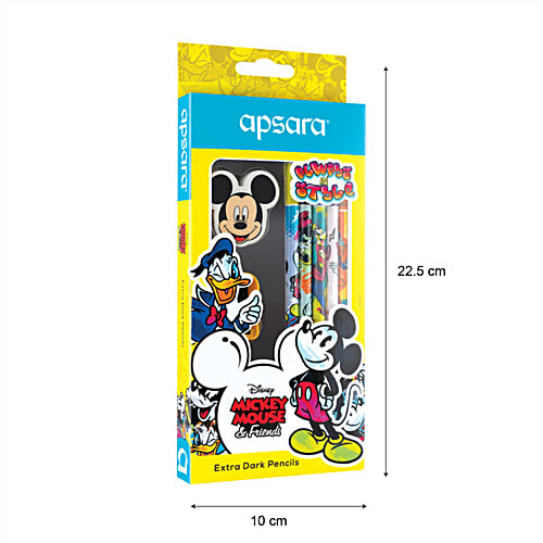 Apsara Disney Mickey Mouse & Friends Pencils, 1 pc  Beloved Mickey Mouse
 Elevate Learning