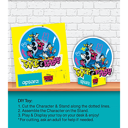 Apsara Disney Mickey Mouse & Friends Pencils, 1 pc  Beloved Mickey Mouse
 Elevate Learning