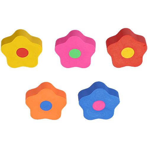 Nataraj Petals Erasers, 5 pcs