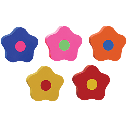 Nataraj Petals Erasers, 5 pcs