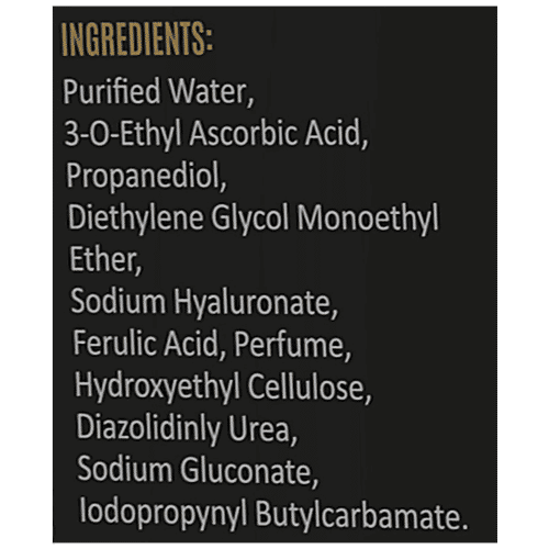 Reverzo Vitamin C Serum - 20% With Hyaluronic & Ferulic Acid,Skin Brightening & Anti-Aging, 20 ml  