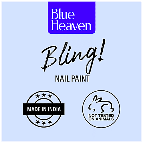 Blue Heaven Bling Nail Paint, 8 ml Romantic Rose - 503