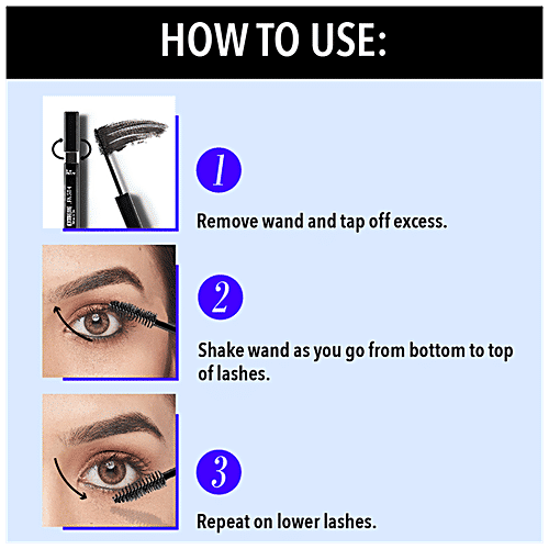 Blue Heaven Extreme Length Mascara, 9 ml Black