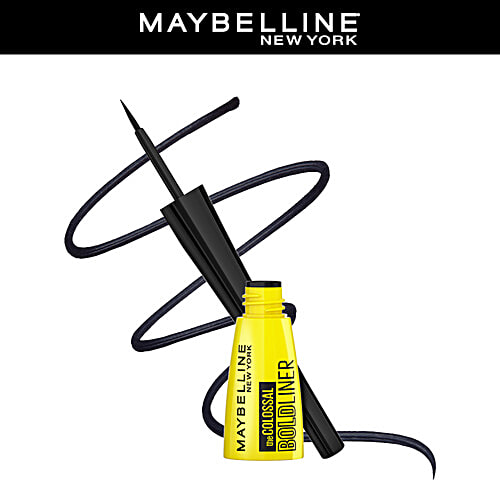 Maybelline New York The Colossal Kajal & Bold Eye Liner - Eye Essential Kit, Waterproof, Long Lasting, 24 g Combo 