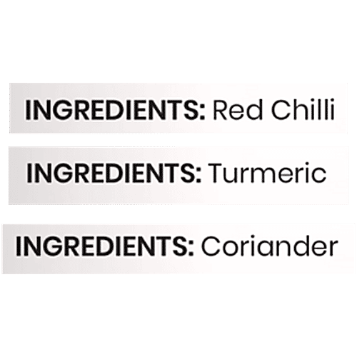 Zoff CTC Combo - Red Chilli, Coriander & Turmeric Powder, 600 g (3 N x 200 g each)