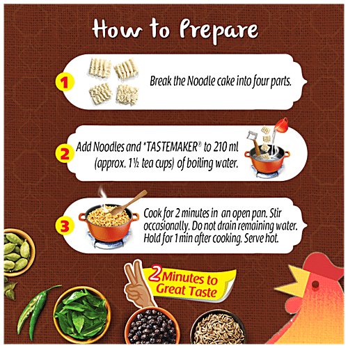 Maggi 2-Minute Instant Noodle - Spicy, Yummy, Special Chicken 65 Masala, 71 g  