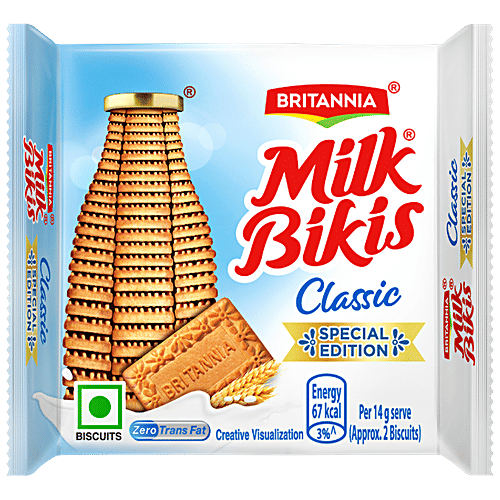 Buy Britannia Milk Bikis Classic Biscuit Zero Trans Fat Online at