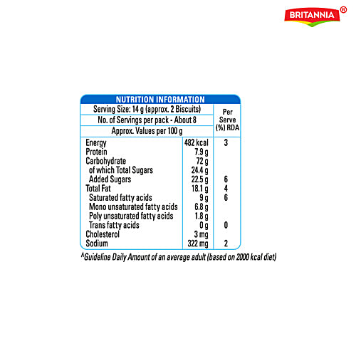 Britannia Milk Bikis Classic Biscuits, 100 g  