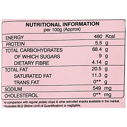 EGO Sweet Potato Chips - Caribbean BBQ Flavour, 50% Less Fat, 35 g  