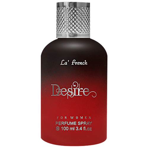 La' French Desire Perfume Spray Eau De Parfum - Long Lasting Fragrance, For Women, 100 ml