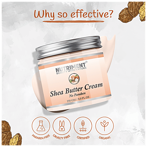 Buy Nutriment Shea Butter Face Cream Enriched With Milk & Honey, For
