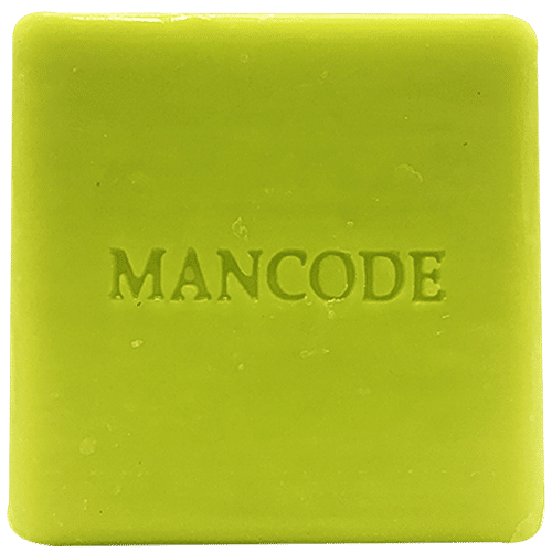 Mancode Oil Control Tea Tree Soap - With Natural Ingredients, Paraben Free, Body & Face Bar, 125 g