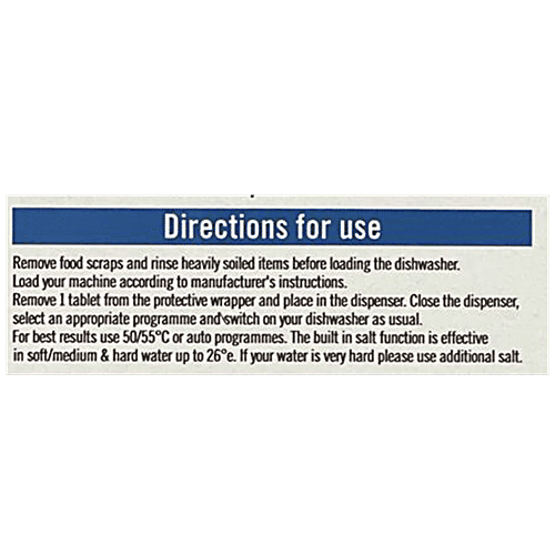 Buy Clean N Fresh Dishwasher Detergent Tablets All In One, With Builtin Rinse Aid & Salt