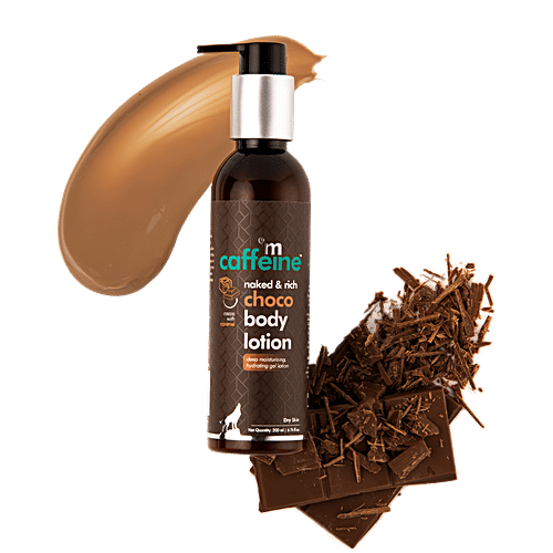 mCaffeine Coffee Body Lotion - With Vitamin C & Shea Butter, Moisturizer, For Normal To Oily Skin, 200 ml  