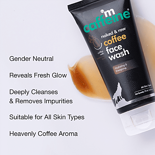 Buy mCaffeine Naked & Raw Espresso Coffee Face Wash With Hyaluronic
