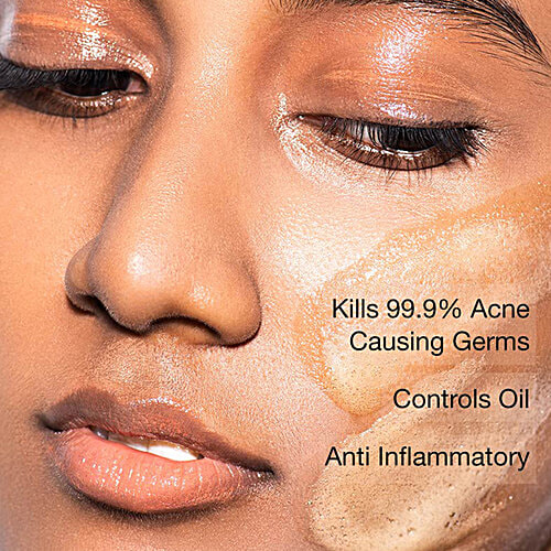 mCaffeine Naked & Raw Cappuccino Coffee Foaming Face Wash - With Vitamin E, Controls Acne, 75 ml  