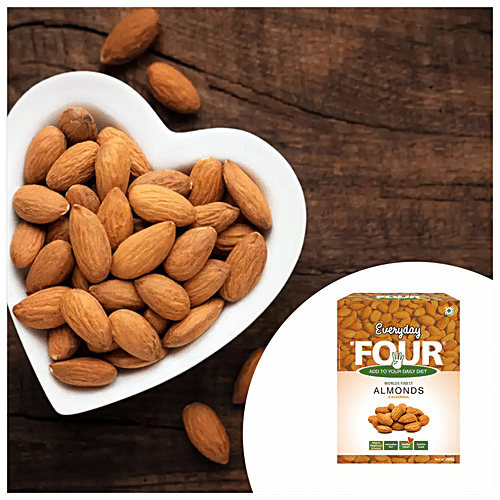 Buy Everyday Four California Almond Nuts Rich In Antioxidants, Fibre