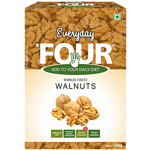 Buy Everyday Four Walnuts/Akhrot Rich In Antioxidant & Omega 3