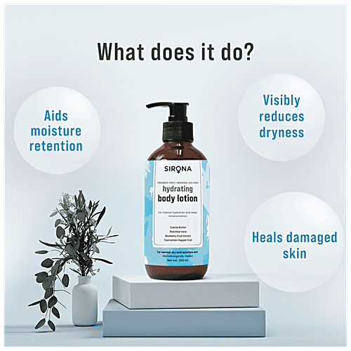 Buy Sirona Hydrating Body Lotion Intense & Deep Moisturisation Online