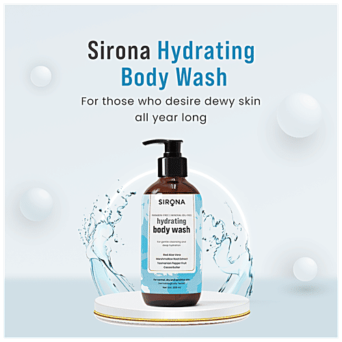 Buy Sirona Sirona Hydrating Body Wash Gentle Cleansing, Deep Hydration Online at Best Price of