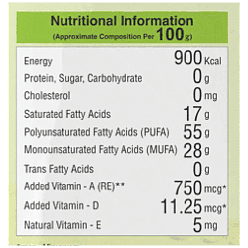 Vama Refined Soyabean Oil - Natural, Rich In Antioxidants & Vitamins, 1 L  