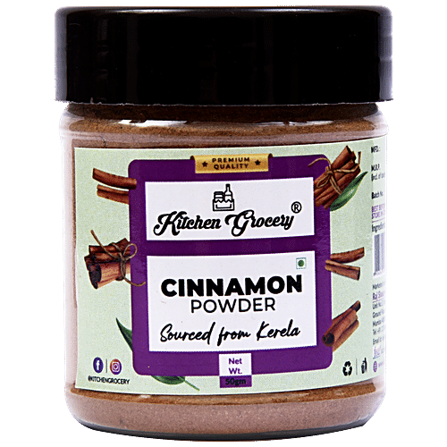 Kitchen Grocery Cinnamon Powder - For Cooking & Baking, 50 g  