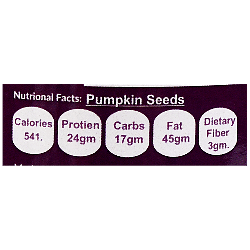 Buy Kitchen Grocery Pumpkin Seeds Rich Source Of Fibre Online at Best