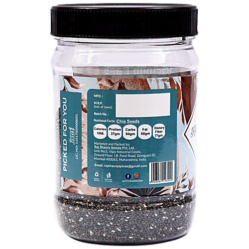 Buy Kitchen Grocery Chia Seeds Rich Source Of Fibre Online at Best
