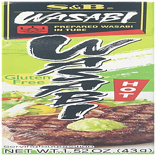 Buy Sb Prepared Wasabi In Tube Pungent Flavour, Authentic Taste Online at Best Price of Rs 290