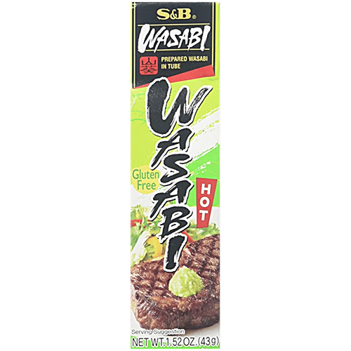 Buy Sb Prepared Wasabi In Tube Pungent Flavour, Authentic Taste Online at Best Price of Rs 290