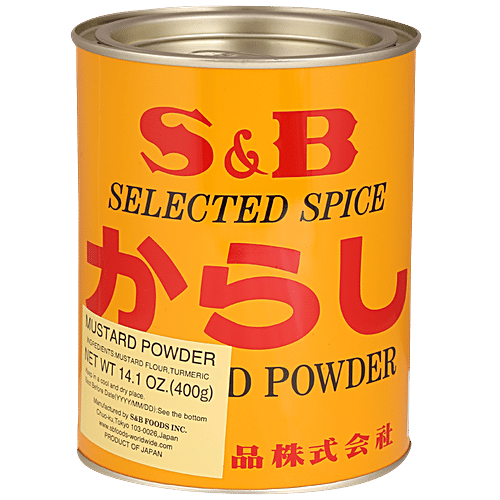Buy Sb Mustard Powder Enhances Flavour, For Meat & Veg Dishes Online