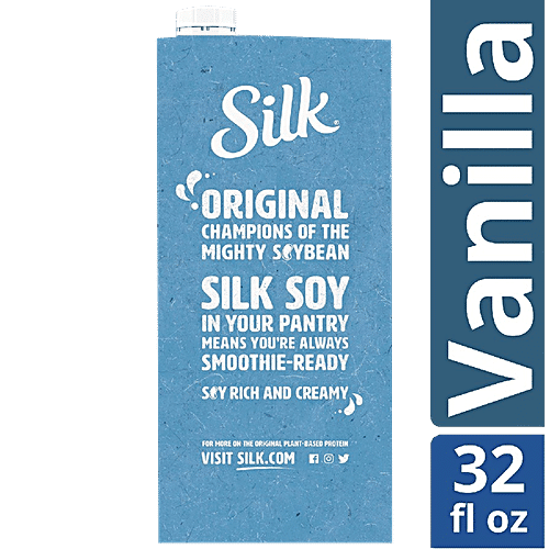 Buy Silk Silk Soy Milk Vanilla, High Protein, Vegan Friendly Online