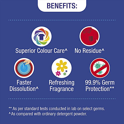 Ujala Liquid Detergent - Top Load/ Bucket Wash, 800 ml Bottle Instant Dirt Dissolvers, Refreshing Fragrance, Kills 99.9% Germs