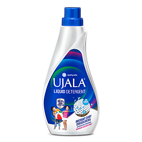 Buy Ujala Liquid Detergent With Instant Dirt Dissolvers, 99.9 Germ