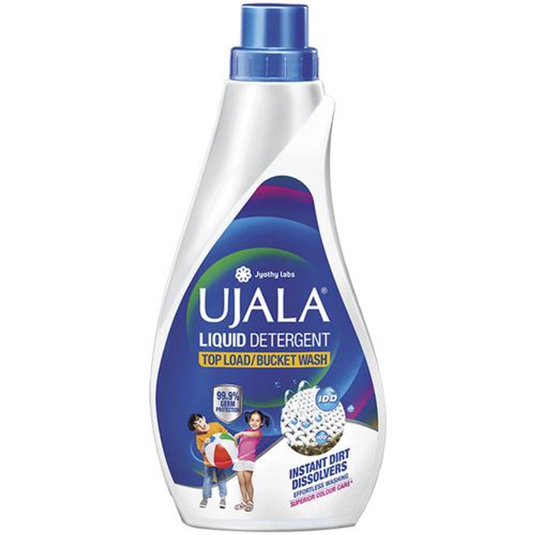 Ujala Liquid Detergent - Top Load/ Bucket Wash, 800 ml Bottle