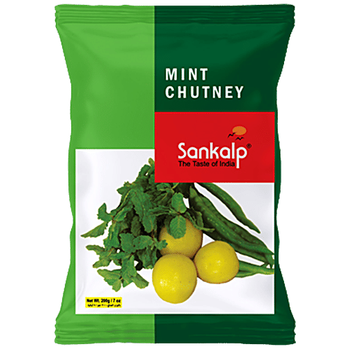 Buy Sankalp Mint Chutney Ready To Eat, Tasty Online at Best Price of