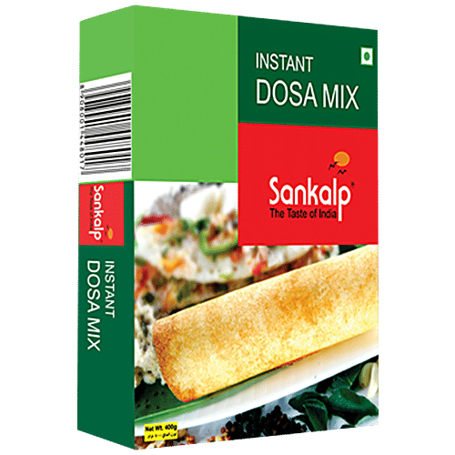 Sankalp Instant Dosa Mix - Ready To Eat, Tasty, 400 g Box