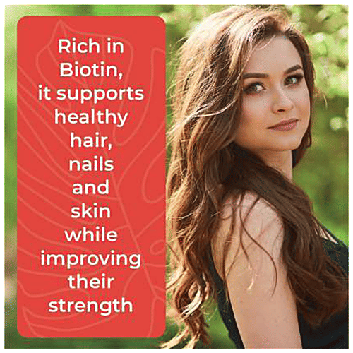 Boldfit Biotin Tablet - For Healthy Skin, Hair, 60 pcs  