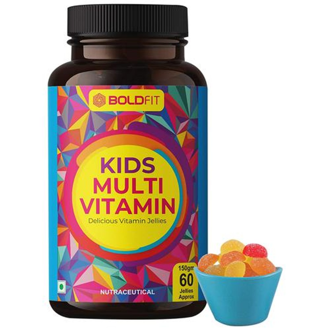 Buy Boldfit Multivitamin Jelly For Kids, Supports Immunity, Provides Energy Online at Best