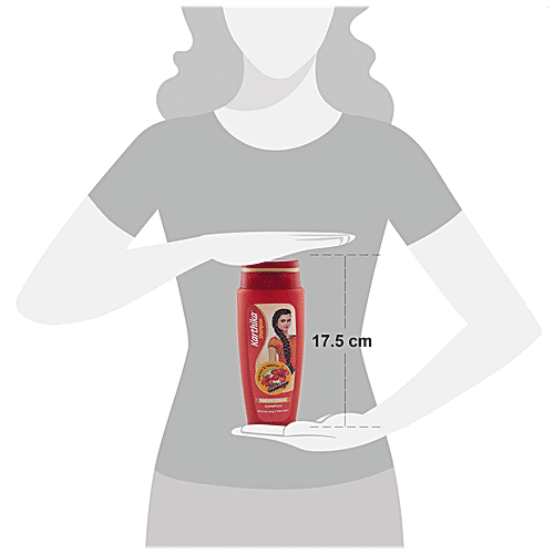 Karthika Hair Fall Shield Shampoo - Enriched With Shikakai & Hibiscus, For Long & Thick Hair, For Men & Women, 175 ml  