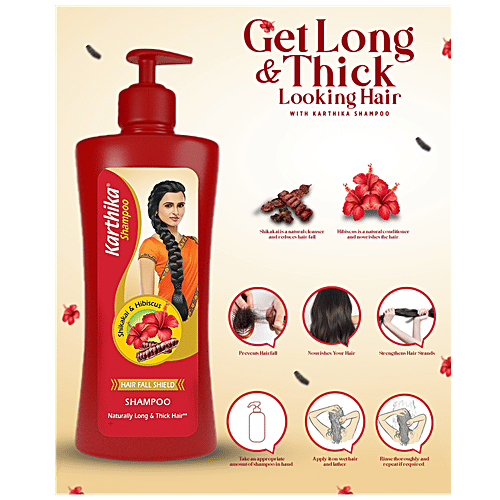 Buy Karthika Hair Fall Shield Shampoo Enriched With Shikakai