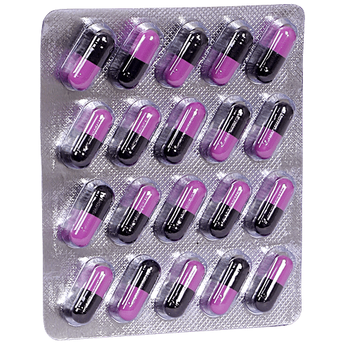 Aimil Amlycure D.S Capsule - With Botanical Extracts, Supports Liver Functions, 20 pcs  