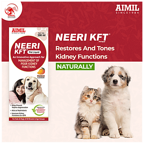 Buy AIMIL Neeri KFT Pet Liquid Relieves Kidney Inflammation, Improves
