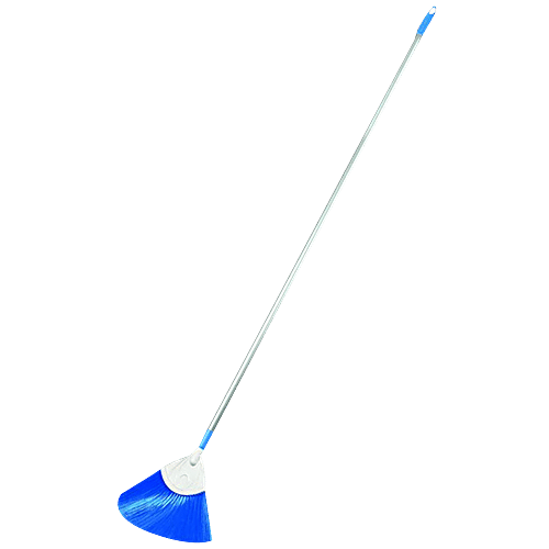 Kleeno by Cello Cob Web Brush - With Telescopic Rod, High Quality, Durable, Easy To Use, Blue, 1 pc  