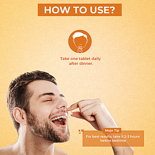 Mojocare Sweet Dreams Capsules - With Melatonin, L-Theanine & Magnesium, 30 pcs Improves Sleep Quality, Reduces Stress & Anxiety, Enhances Energy & Mood