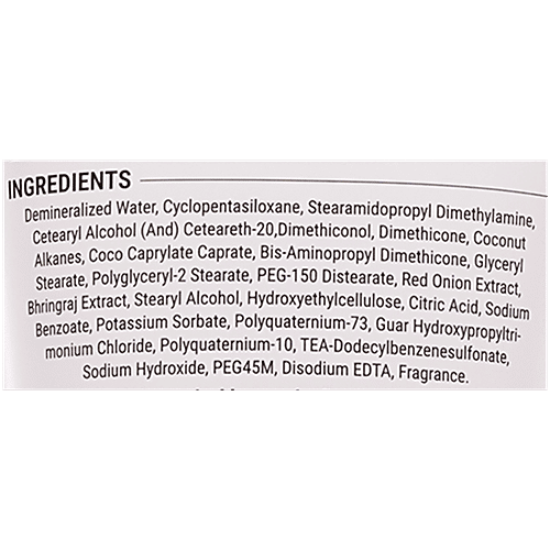 Naturali Hair Fall Arrest Conditioner - Detangles & Nourishes To Reduce Hair Fall, Red Onion & Bhringraj, 180 ml  